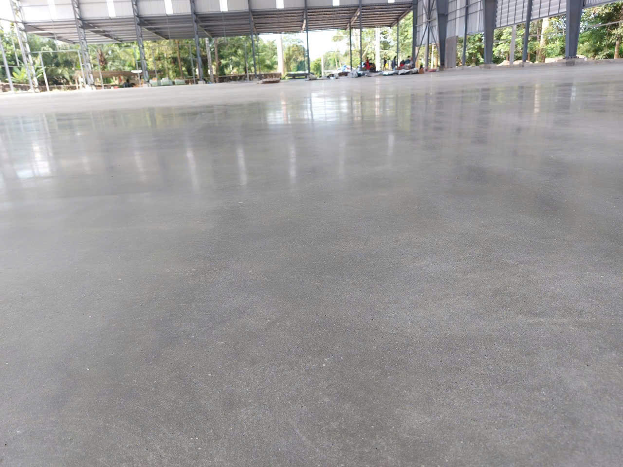 Thi công mài lộ đá sàn bê tông