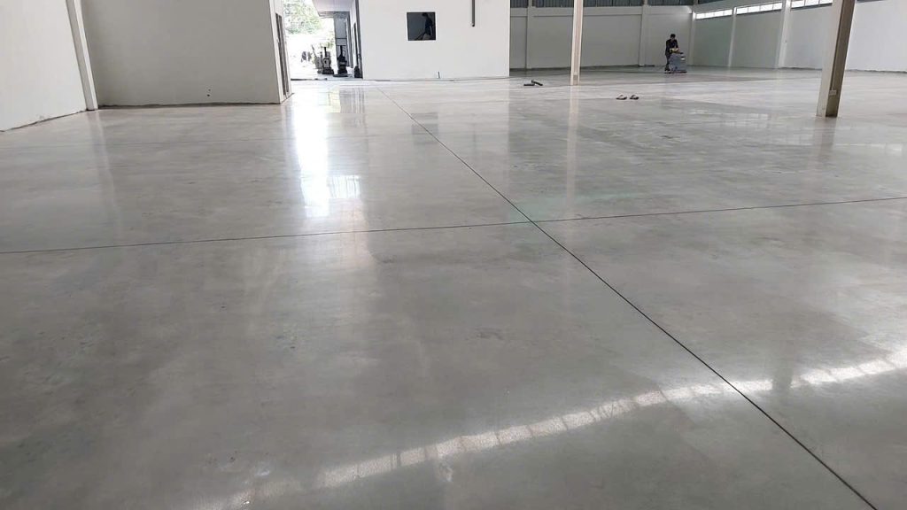 Mài sàn bê tông nhà xưởng Bình Dương