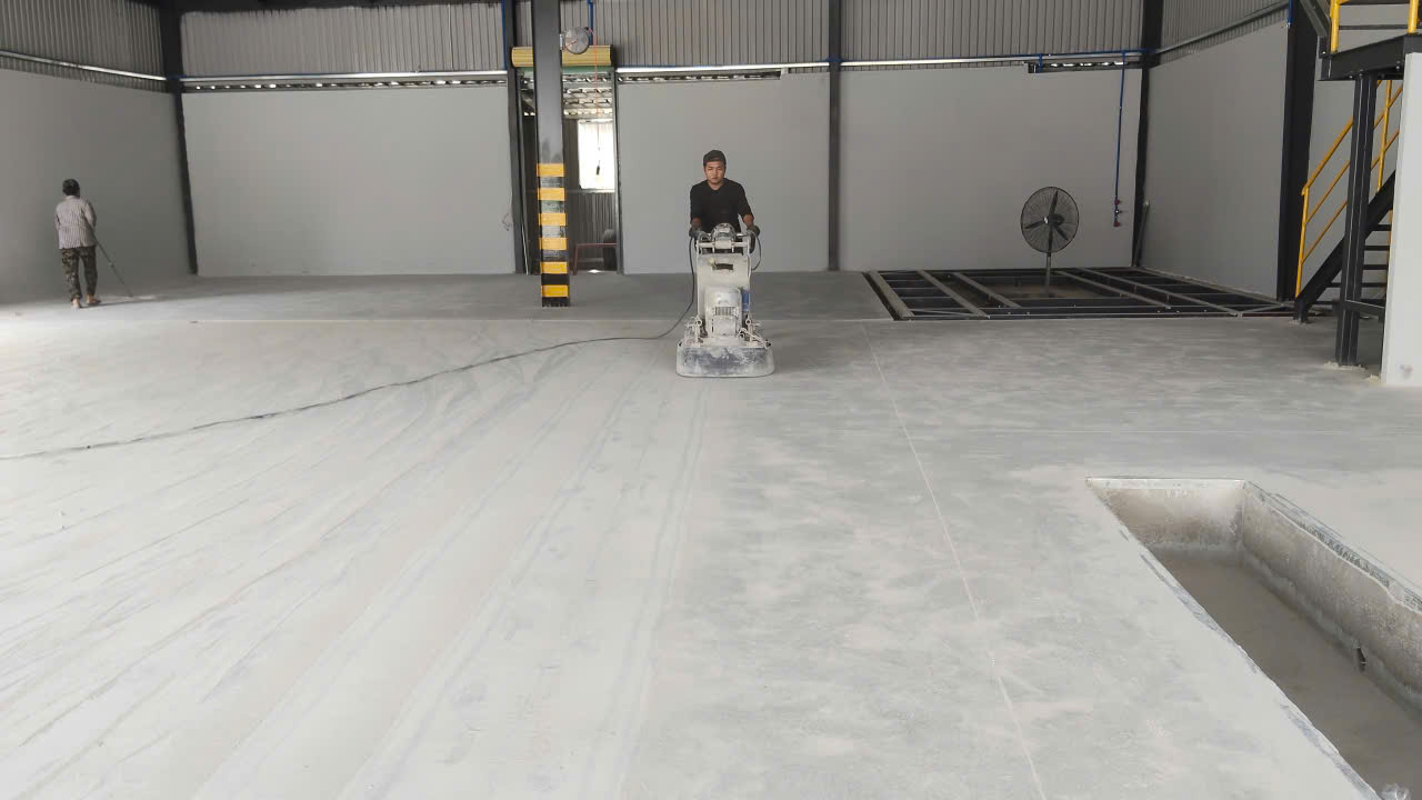MÀI SÀN BÊ TÔNG NHÀ XƯỞNG TẠI BÌNH PHƯỚC