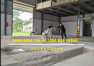 ĐÁNH BÓNG SÀN BÊ TÔNG NHÀ XƯỞNG