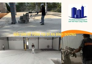Mài Sàn Bê Tông Tại Dĩ An Bình Dương